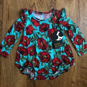 SOLD: Posh Peanut Beach Bliss Bubble Romper 12/18 months